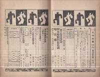 月刊筋書　-芝居と映画-　昭和4年10月号　表紙画・山口中