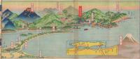 美保関案内　（鳥瞰図・島根県）