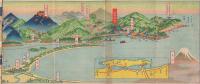 美保関案内　（鳥瞰図・島根県）