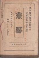 碧海郡農会報　不揃19冊　昭和15年2月～16年11月号内3冊欠　(愛知県)