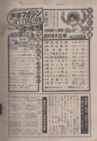 週刊少年マガジン　昭和51年47号　昭和51年11月21日号　表紙画・水島新司「野球狂の詩」 ほか