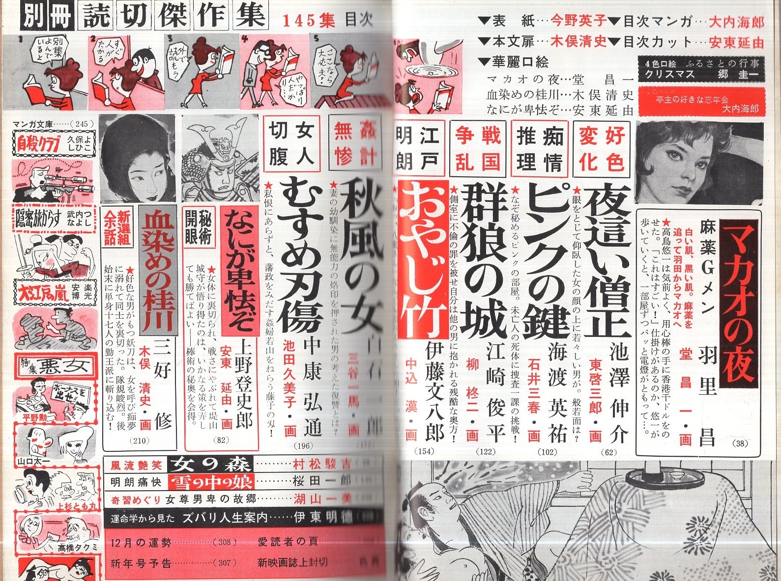 高い信頼 厚い信頼 別冊読切傑作集 表紙画・今野英子(〈堂 昭和41年12月 第145集 その他