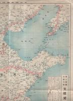 第三師団出動方面　支那地図　名古屋新聞昭和3年6月5日特別附録
