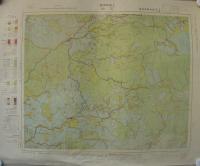 天竜・東三河総合開発地域土地利用図　足助（愛知県）