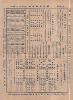 梶川債券商報　9部揃　昭和11年1月号～9月号（東京）