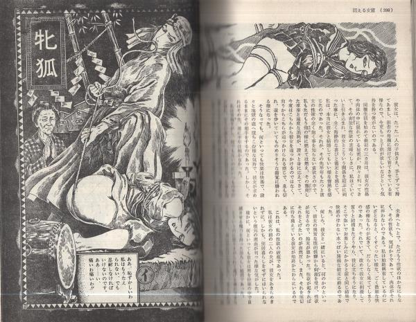 小妻容子のエロ挿絵団鬼六女侠客小説挿絵 