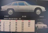 1969DELUXE CAR CALENDAR プレイボーイ増刊