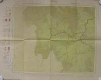木曽総合開発地域土地利用図　横山（滋賀県）