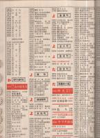 (東三河地方)電話番号早見帳　昭和13年12月1日現在