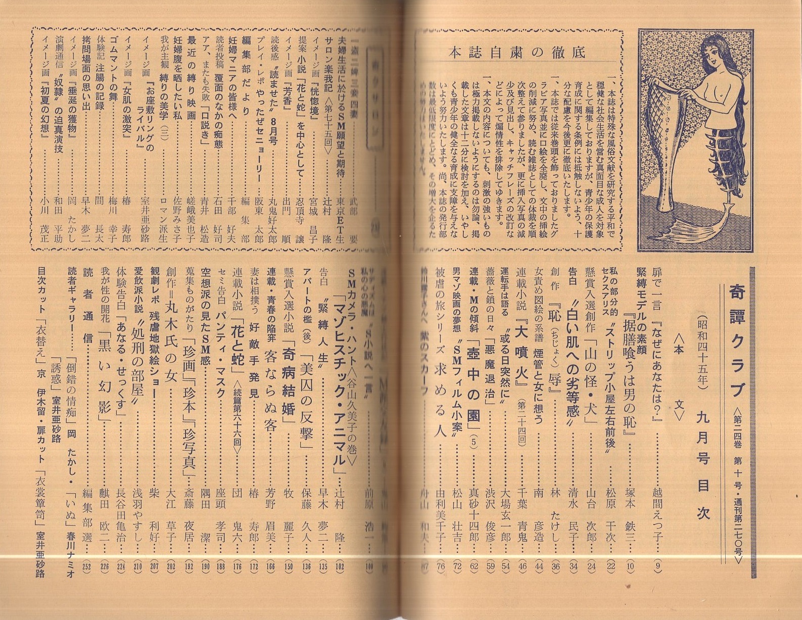           奇譚クラブ   sm 