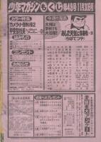 週刊少年マガジン　昭和55年49号　昭和55年11月30日号　表紙モデル・甲斐智枝美