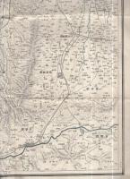 大演習枢要図地図　明治31年10月新刻