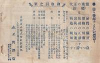 星野澤店商報　大正13年3月号(自転車タイヤのカタログ・大阪市)