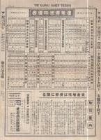 関西債券通信　2部一括（昭和11年8月15日号、9月15日号）