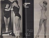 新女苑　昭和33年3月号　表紙画・渡辺三郎「早春の乙女」