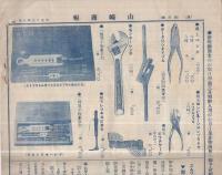山崎商報　6号　大正13年8月(自転車と自転車部分の型録・大阪市)　