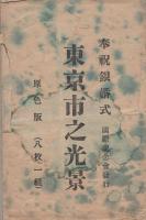 （絵葉書）奉祝銀婚式　東京市之光景　8枚