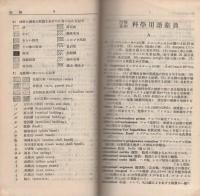 注解英和　科学用語辞典　-和英索引-