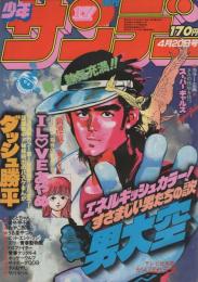 週刊少年サンデー　昭和55年17号　昭和55年4月20日号　表紙画・池上遼一「男大空」