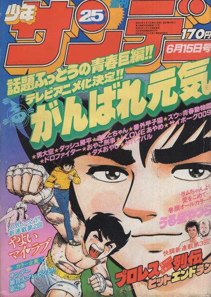 週刊少年サンデー 昭和55年25号 昭和55年6月15日号 表紙画・小山ゆう