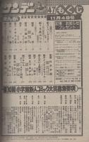 週刊少年サンデー　昭和56年47号　昭和56年11月4日号　表紙画・石渡治「スーパーライダー