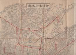 金沢市街地図(石川県）