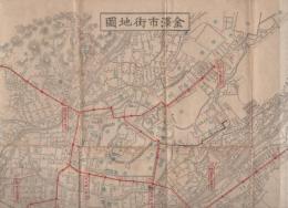 金沢市街地図(石川県）