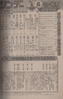 週刊少年サンデー　昭和57年6号　昭和57年1月27日号　表紙画・あだち充「タッチ」