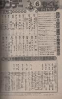 週刊少年サンデー　昭和57年6号　昭和57年1月27日号　表紙画・あだち充「タッチ」
