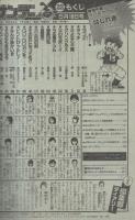 週刊少年サンデー　昭和58年22号　昭和58年5月18日号　表紙画・新谷かおる