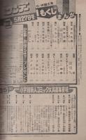 週刊少年サンデー 昭和54年22号 昭和54年5月27日号 表紙モデル