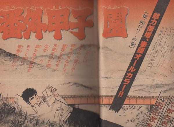 週刊少年サンデー 昭和56年2・3合併号 昭和56年1月4・8日合併号 表紙