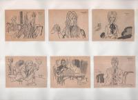 （切り抜き挿絵スクラップ帖）濱野彰親　312枚