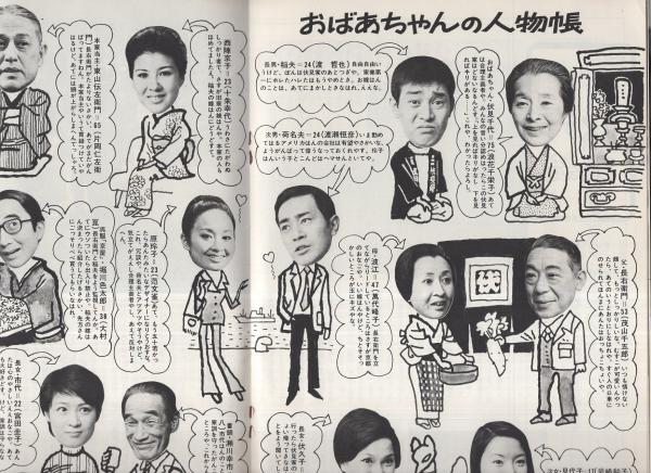 グラフNHK 267号 昭和46年6月1日号 表紙モデル・渡哲也と渡瀬