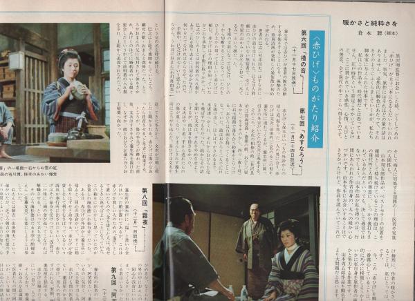 グラフNHK 302号 昭和47年11月15日号 表紙モデル・小林桂樹(〈特集