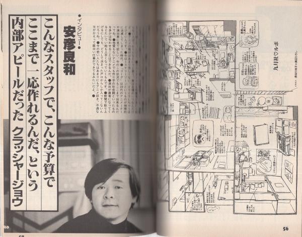コミックボックス 7号 昭和58年5・6月合併号 表紙画・安彦良和