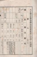 大正10年度愛知縣南設樂郡鳳來寺村歳入出豫算