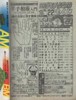 週刊少年チャンピオン　昭和56年22号　昭和56年5月8日号　表紙画・石井いさみ「750ライダー」と永井豪「まいるど7」