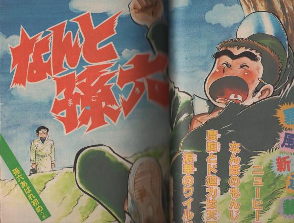 月刊少年マガジン 昭和56年3月号 表紙画・「ビバ!蘭太郎 月刊少年マガジン 昭和56年3月号 表紙画・「ビバ!蘭太郎