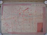 京と名所地図　-昭和10年秋新版-（内題・京都名勝案内図）