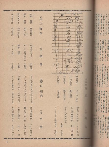 ベースボール・マガジン 昭和28年1月号 表紙モデル・別所毅彦と