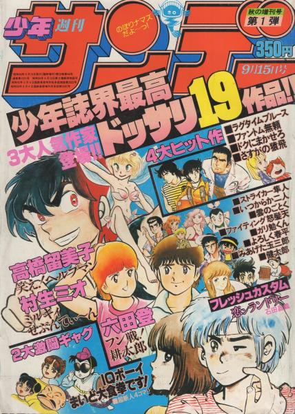 週刊少年チャンピオン 昭和55年8号 昭和55年2月18日号 表紙画