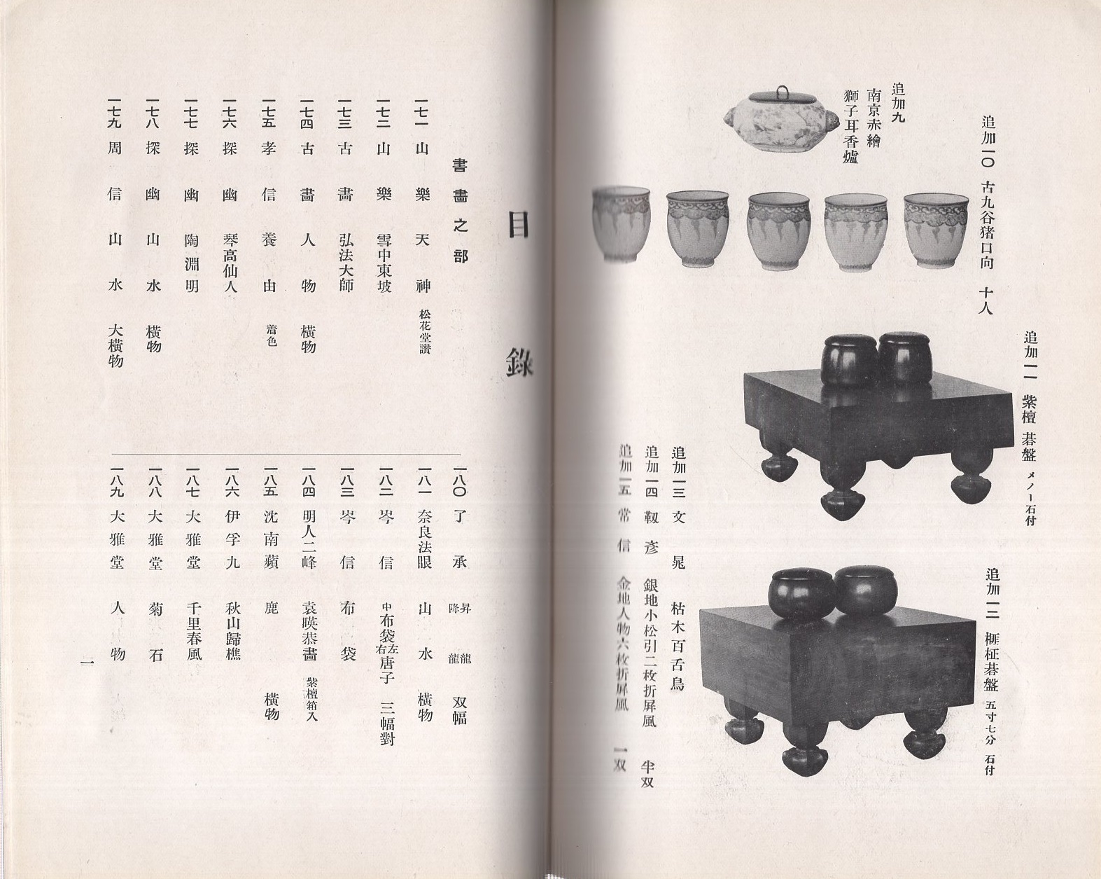 売立目録・東京美術倶楽部）某家所蔵品入札 昭和6年3月30日入札 / 古本