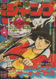 週刊少年ジャンプ　昭和50年25号　昭和50年6月23日号　表紙画・池沢さとし「サーキットの狼」