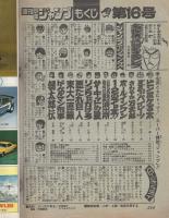 週刊少年ジャンプ　昭和53年16号　昭和53年4月17日号　表紙画・「ピンボケ写太/名探偵はいつもスランプ」