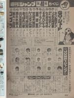 週刊少年ジャンプ　昭和54年40号　昭和54年10月1日号　表紙画・小谷憲一「テニスボーイ」