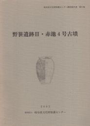 野笹遺跡Ⅱ・赤池4号古墳（岐阜県美濃加茂市）