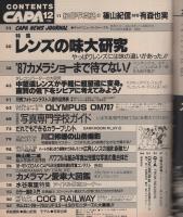 CAPA　キャパ　昭和61年12月号　表紙モデル・有森也実