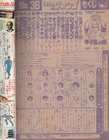 週刊少年ジャンプ　昭和56年36号　昭和56年8月17日号　表紙画・竜崎遼児「甲子園の狼」