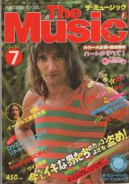 ザ・ミュージック　昭和53年7月号　表紙モデル-ロッド・スチュアート